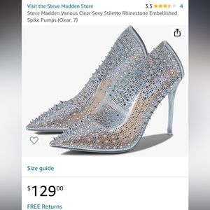 Steve Madden stud heels